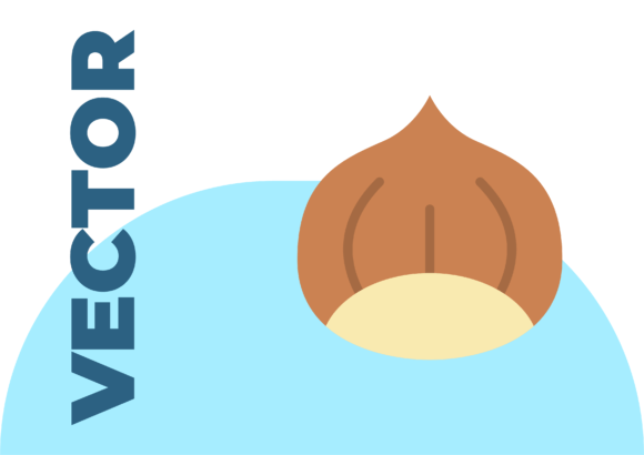 Christmas Food Chestnut: A Designer's Review of Seasonal Illustrations