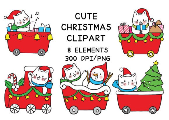 Christmas Funny Cat Cartoon Character Embroidery Review