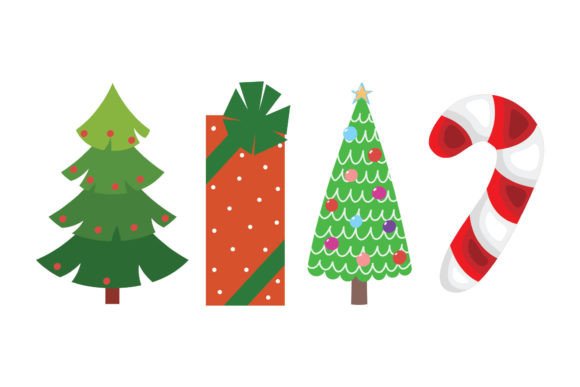 Christmas Plant: Festive Illustrations for Local Brand Identity