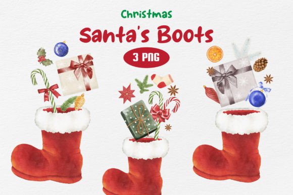Christmas Santa s Boots Review for Brand Design