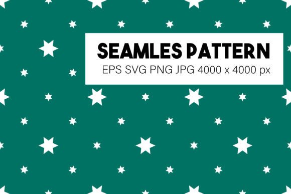 Christmas Stars Digital Pattern: Elevating Local Brand Patterns