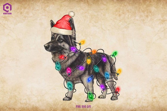 German Shepherd Christmas Tree Lights Review