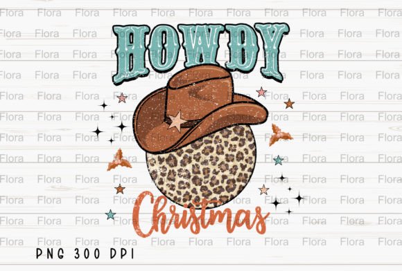 Howdy Christmas Cowboy Leopard Retro PNG Review