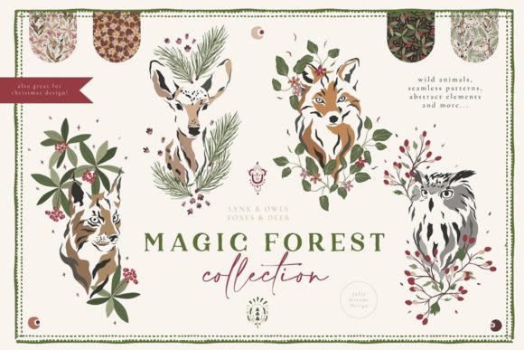 Magic Forest Collection: Stunning Illustrations for Modern Publishing