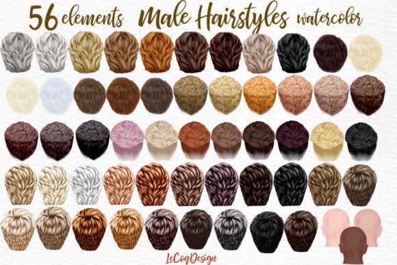 Male Hairstyles Man Hairstyles Clipart Review