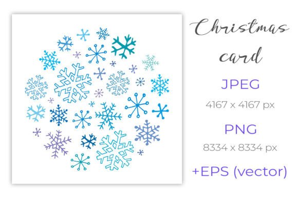 Winter Sublimation. Doodle Snowflakes: Playful Illustrations for Makers