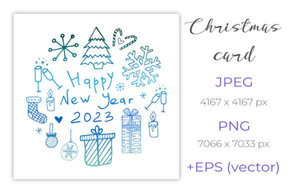 Winter Sublimation. New Year Card Embroidery Review